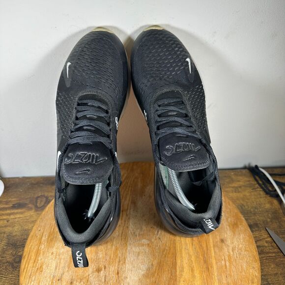 Nike Air Max 270 Men's Size 13 Black White Shoe Sneakers AH8050-002 - Picture 6 of 8